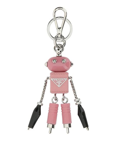 buy prada robot keychain|prada 6 key holder.